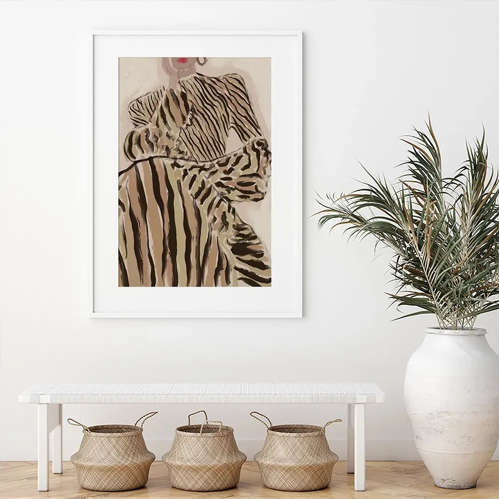 Chic Pause Framed Art Print Chic Pause Framed Art Print wall art product Treechild