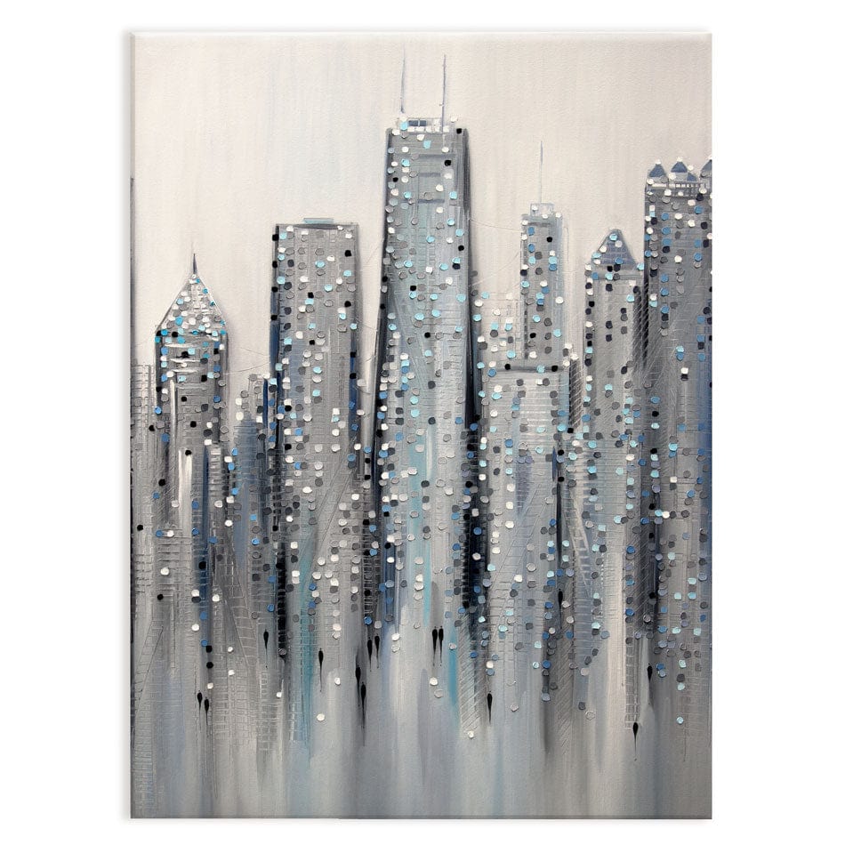 Chicago Canvas Print wall art product Ekaterina Ermilkina / Independent