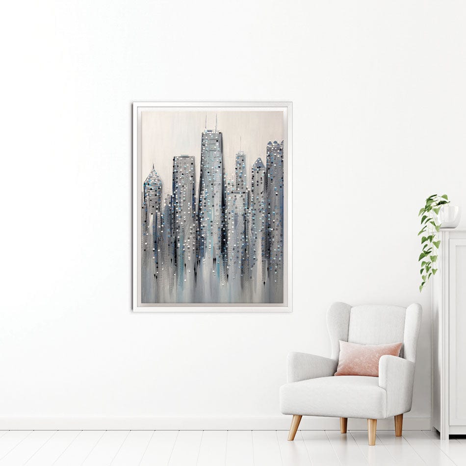 Chicago Canvas Print wall art product Ekaterina Ermilkina / Independent