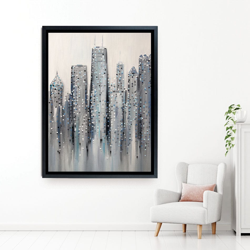 Chicago Canvas Print wall art product Ekaterina Ermilkina / Independent
