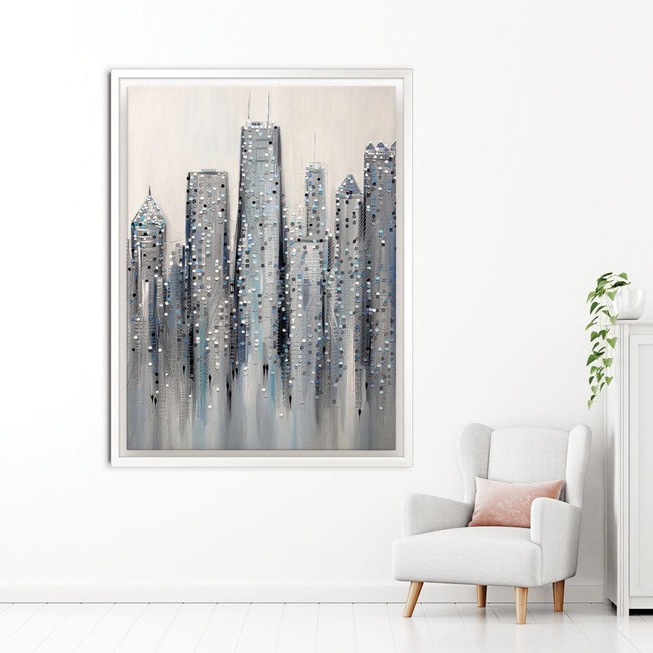 Chicago Canvas Print wall art product Ekaterina Ermilkina / Independent