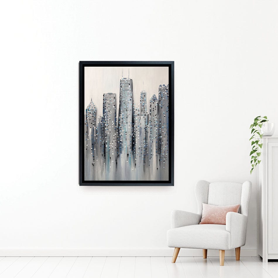 Chicago Canvas Print wall art product Ekaterina Ermilkina / Independent