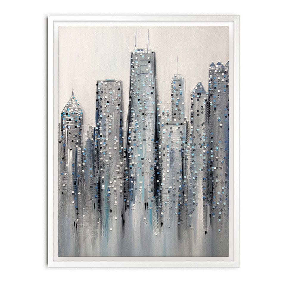 Chicago Canvas Print wall art product Ekaterina Ermilkina / Independent