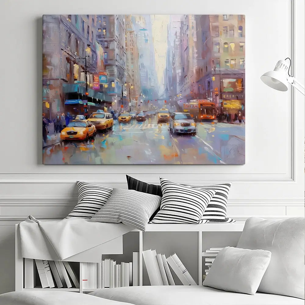 Chicago Streets Canvas Print Chicago Streets Canvas Print wall art product NiniArt - Independent