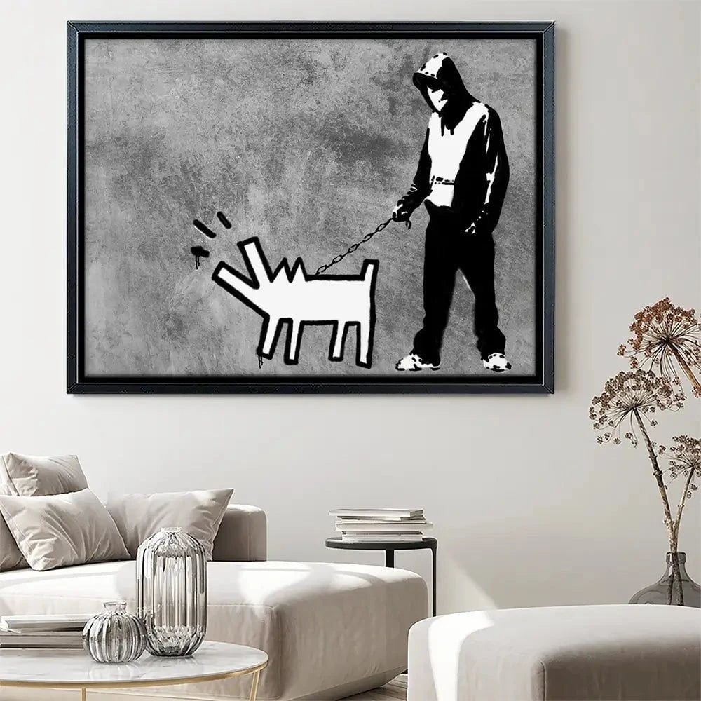 Choose Your Weapon Canvas Print Choose Your Weapon Canvas Print wall art product Banksy