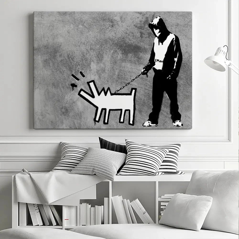 Choose Your Weapon Canvas Print Choose Your Weapon Canvas Print wall art product Banksy