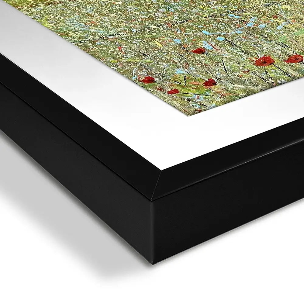 Church Scene Square Framed Art Print Church Scene Square Framed Art Print wall art product Karen Sutton