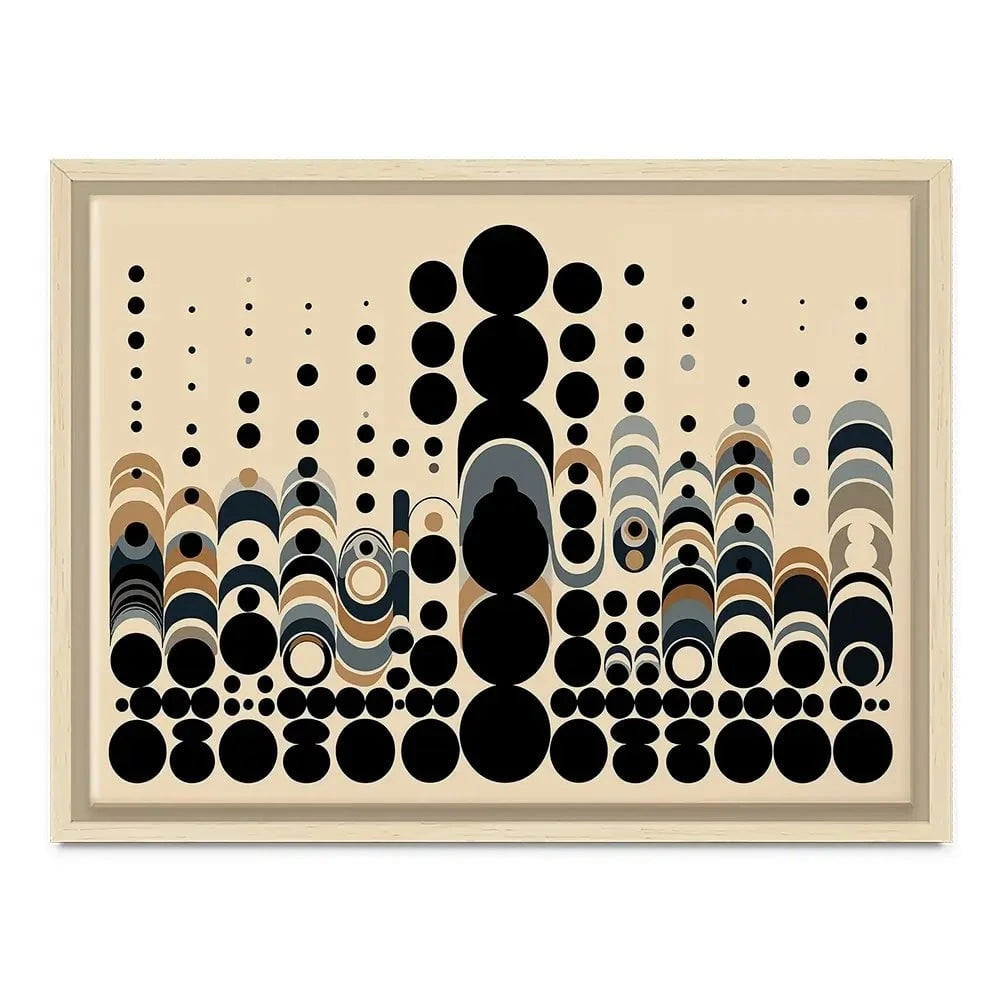 Circle Symphony Canvas Print Circle Symphony Canvas Print wall art product P & M Print Gallery