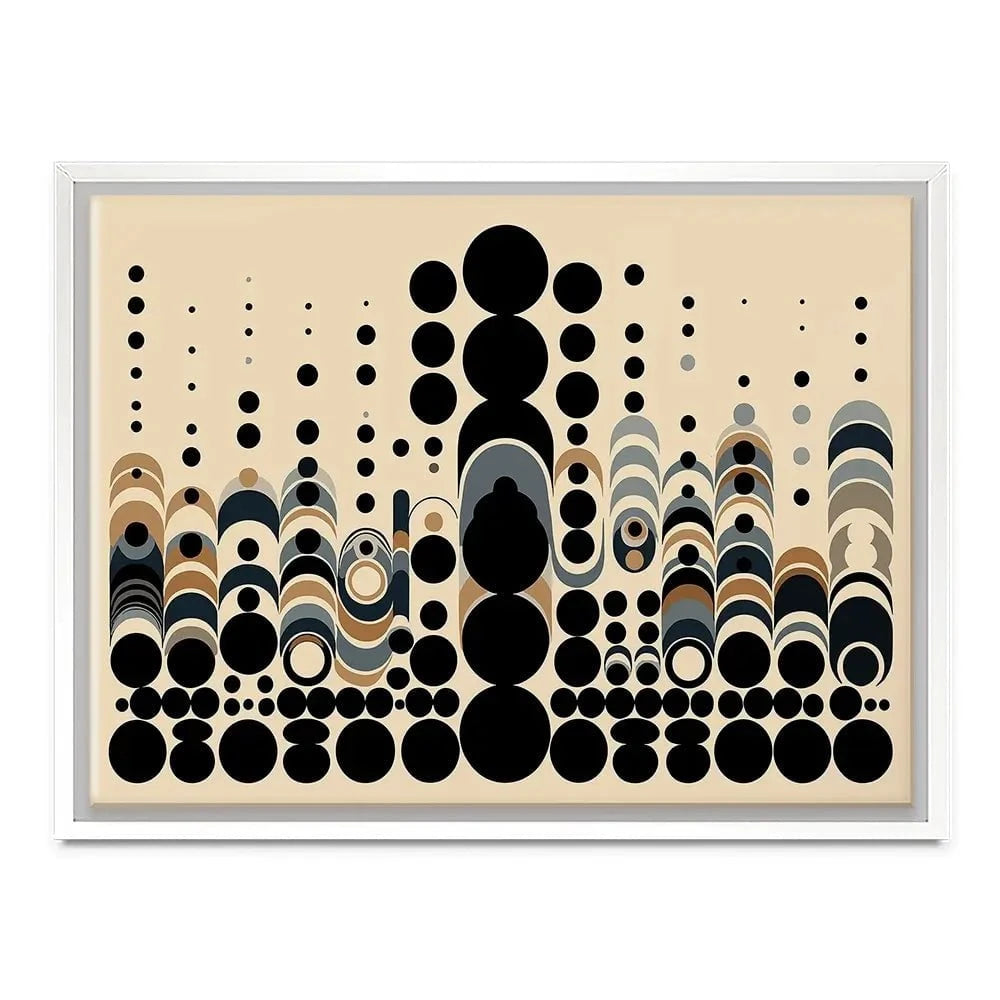 Circle Symphony Canvas Print Circle Symphony Canvas Print wall art product P & M Print Gallery