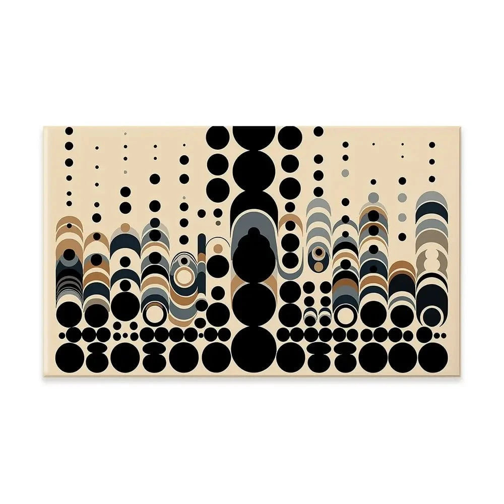 Circle Symphony Canvas Print Circle Symphony Canvas Print wall art product P & M Print Gallery