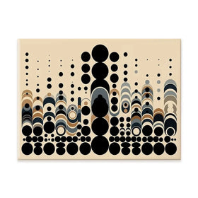 Circle Symphony Canvas Print Circle Symphony Canvas Print wall art product P & M Print Gallery