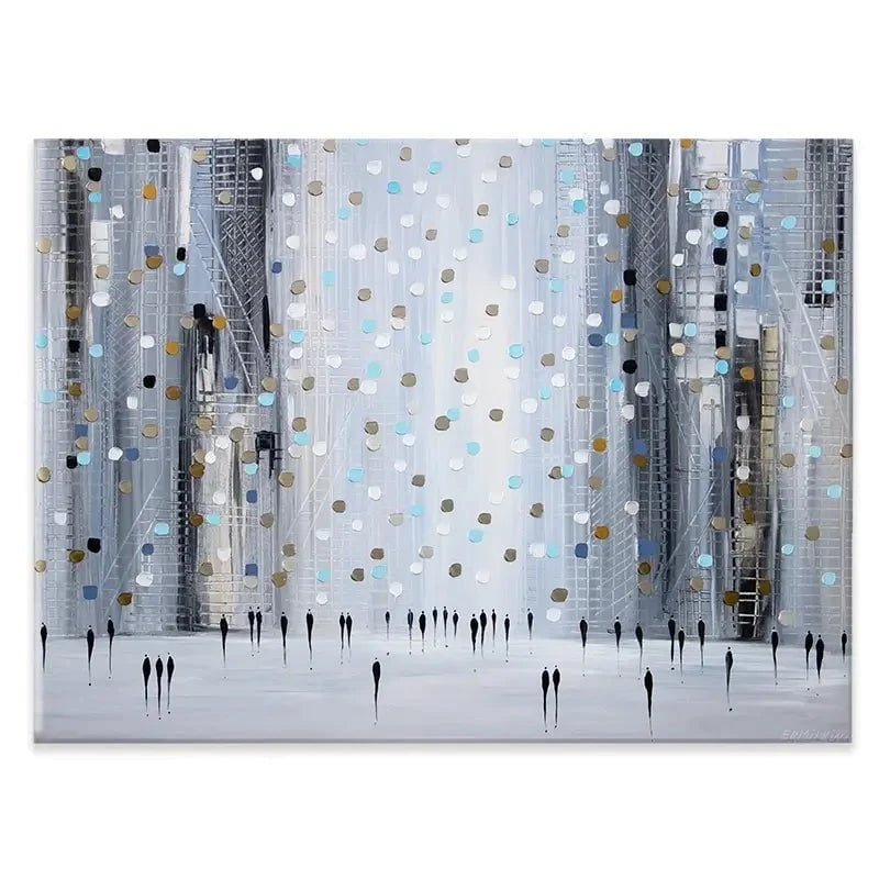 City Canvas Print City Canvas Print wall art product Ekaterina Ermilkina