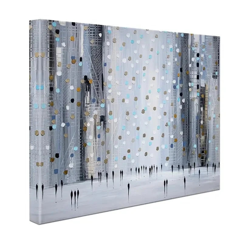 City Canvas Print City Canvas Print wall art product Ekaterina Ermilkina