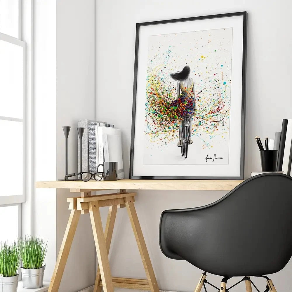 City Cycle Framed Art Print City Cycle Framed Art Print wall art product Ashvin Harrison