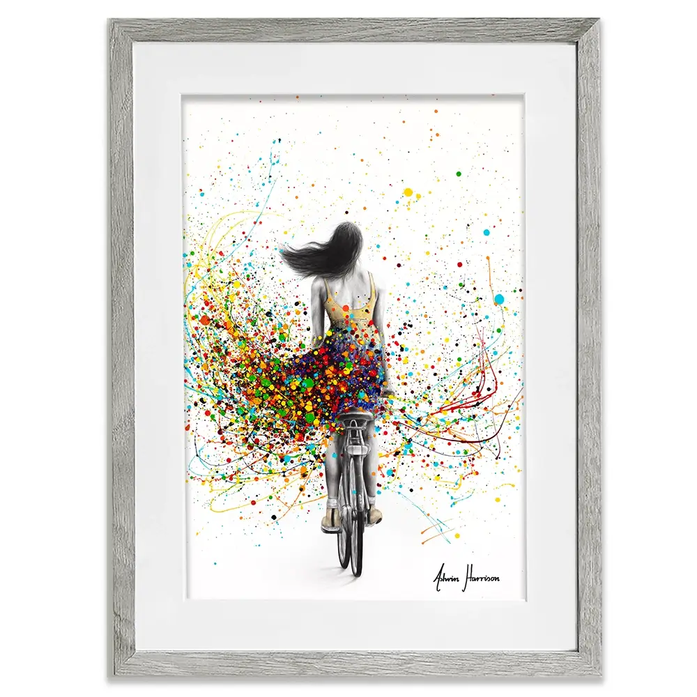 City Cycle Framed Art Print City Cycle Framed Art Print wall art product Ashvin Harrison