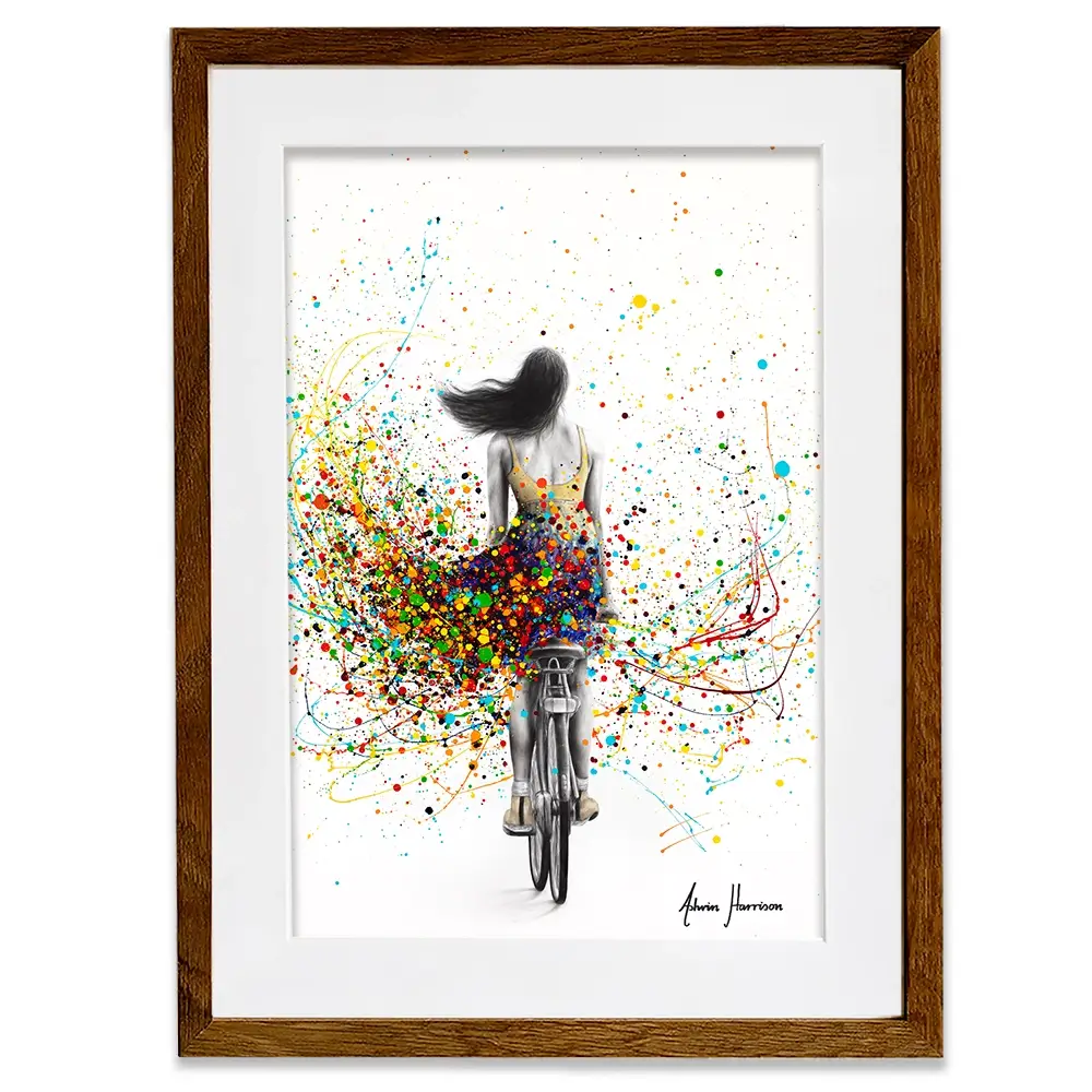 City Cycle Framed Art Print City Cycle Framed Art Print wall art product Ashvin Harrison