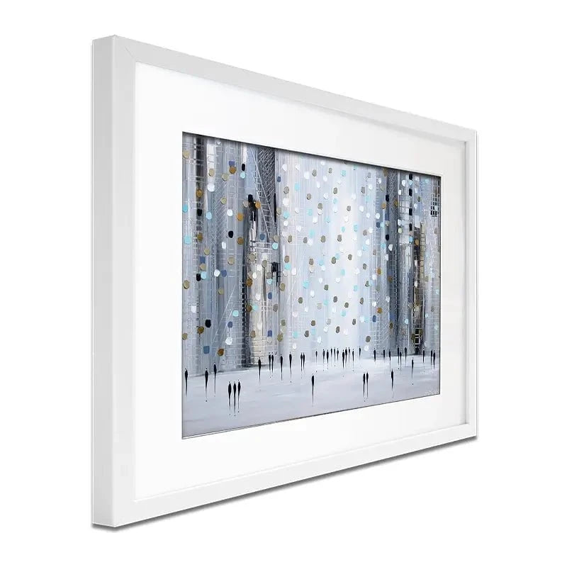 City Framed Art Print City Framed Art Print wall art product Ekaterina Ermilkina