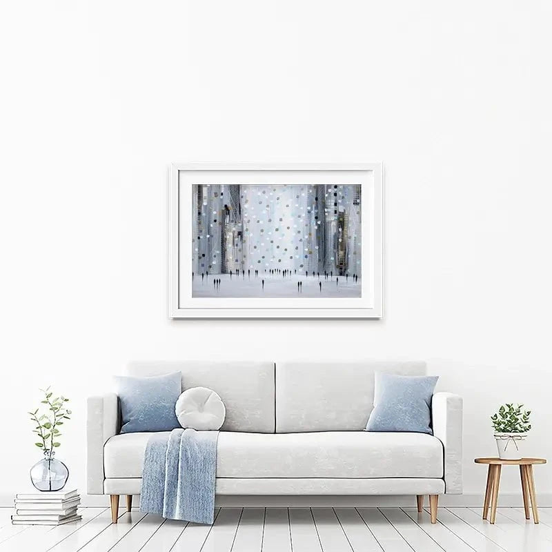 City Framed Art Print City Framed Art Print wall art product Ekaterina Ermilkina