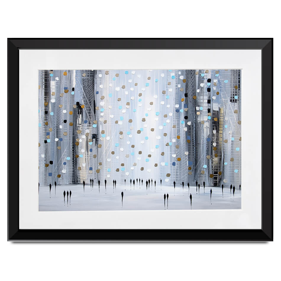 City Framed Art Print City Framed Art Print wall art product Ekaterina Ermilkina