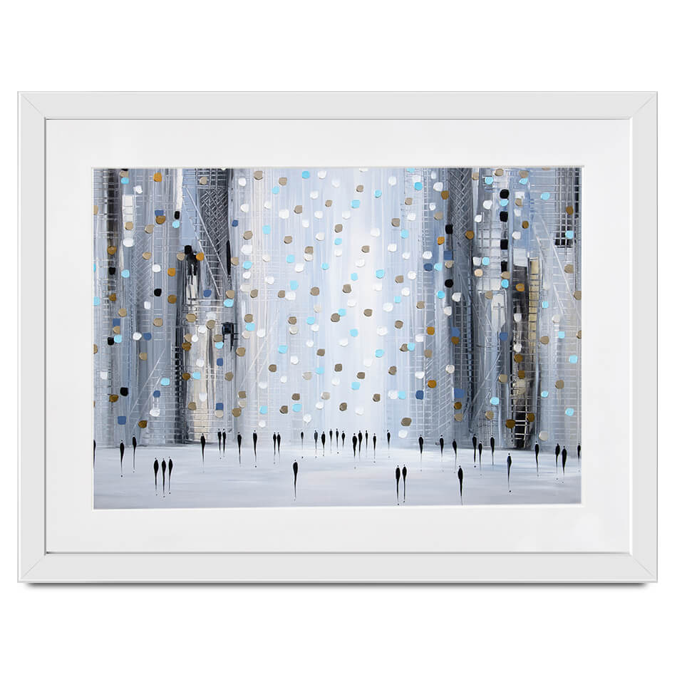 City Framed Art Print City Framed Art Print wall art product Ekaterina Ermilkina