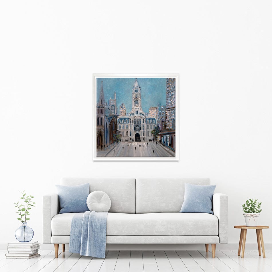 City Hall Philly Canvas Print wall art product Ekaterina Ermilkina / Independent