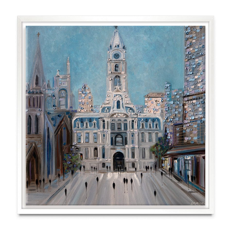 City Hall Philly Canvas Print wall art product Ekaterina Ermilkina / Independent