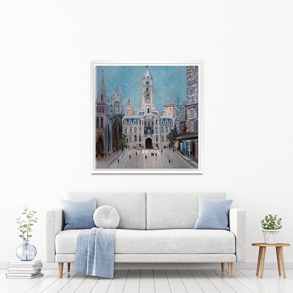City Hall Philly Canvas Print wall art product Ekaterina Ermilkina / Independent