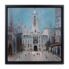 City Hall Philly Canvas Print wall art product Ekaterina Ermilkina / Independent