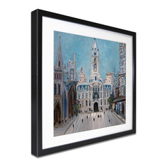 City Hall Philly Framed Art Print wall art product Ekaterina Ermilkina / Independent