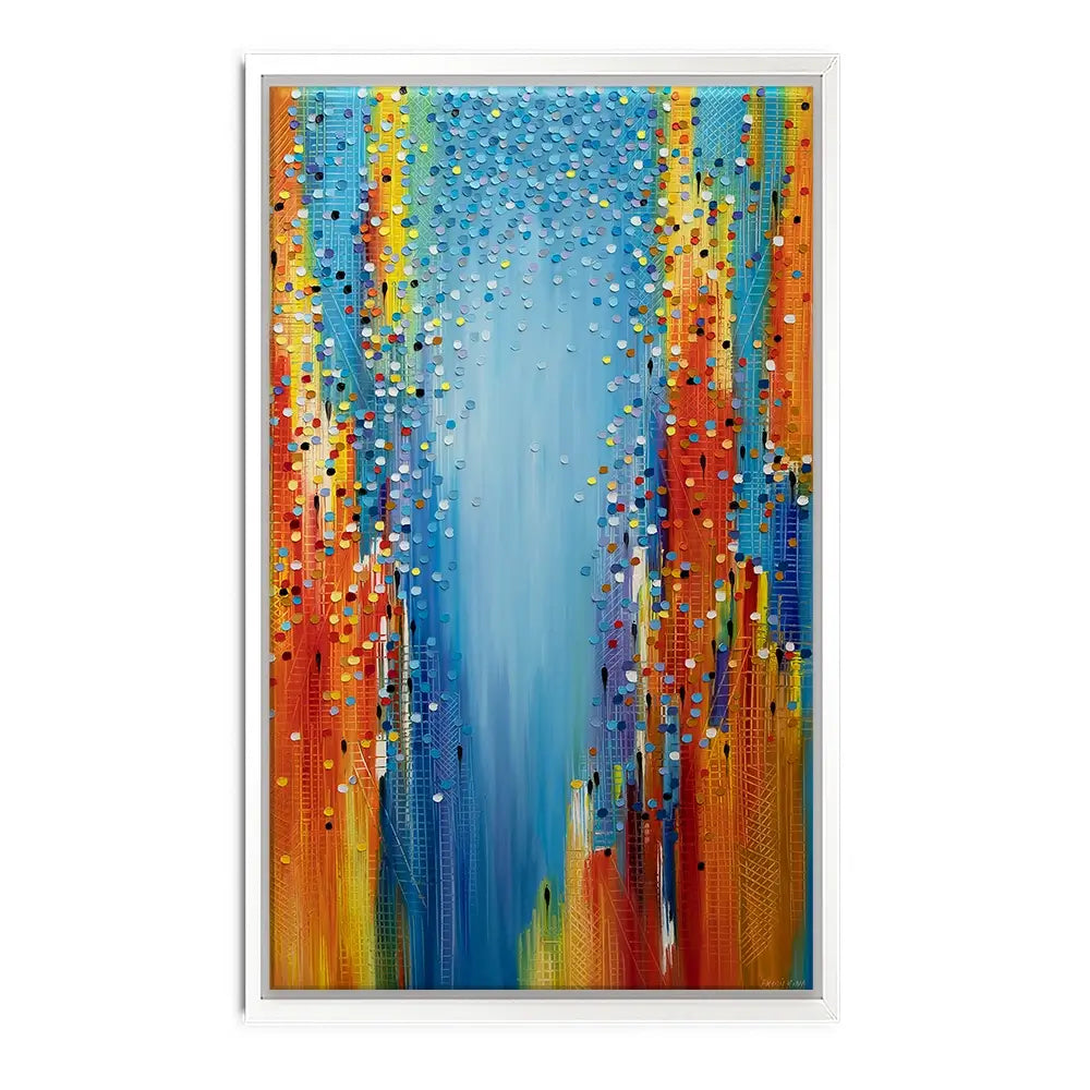 City In Motion Canvas Print City In Motion Canvas Print wall art product Ekaterina Ermilkina