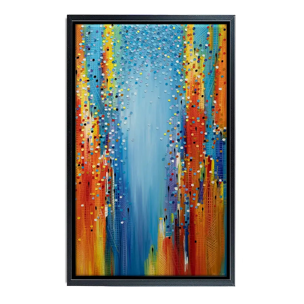City In Motion Canvas Print City In Motion Canvas Print wall art product Ekaterina Ermilkina