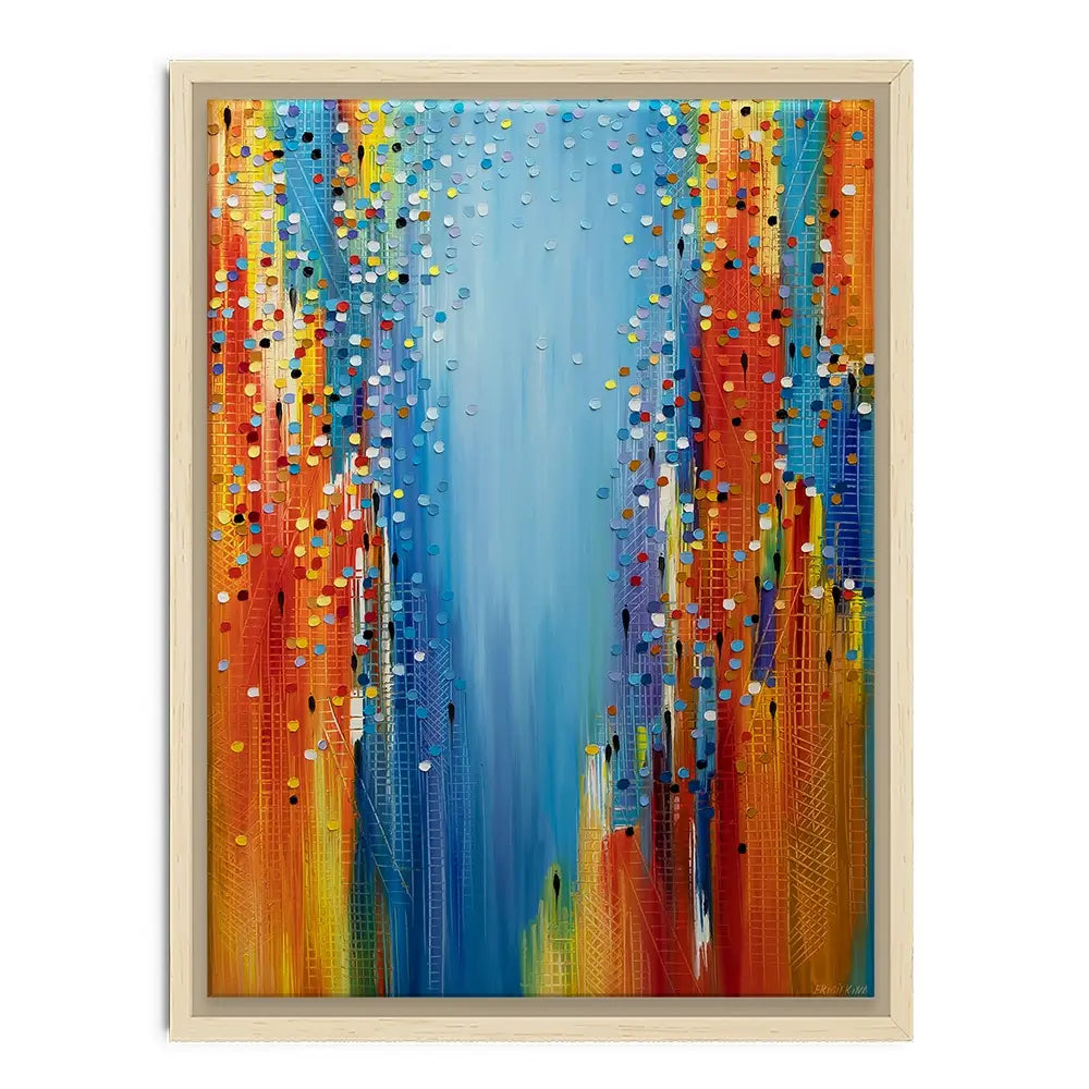 City In Motion Canvas Print City In Motion Canvas Print wall art product Ekaterina Ermilkina