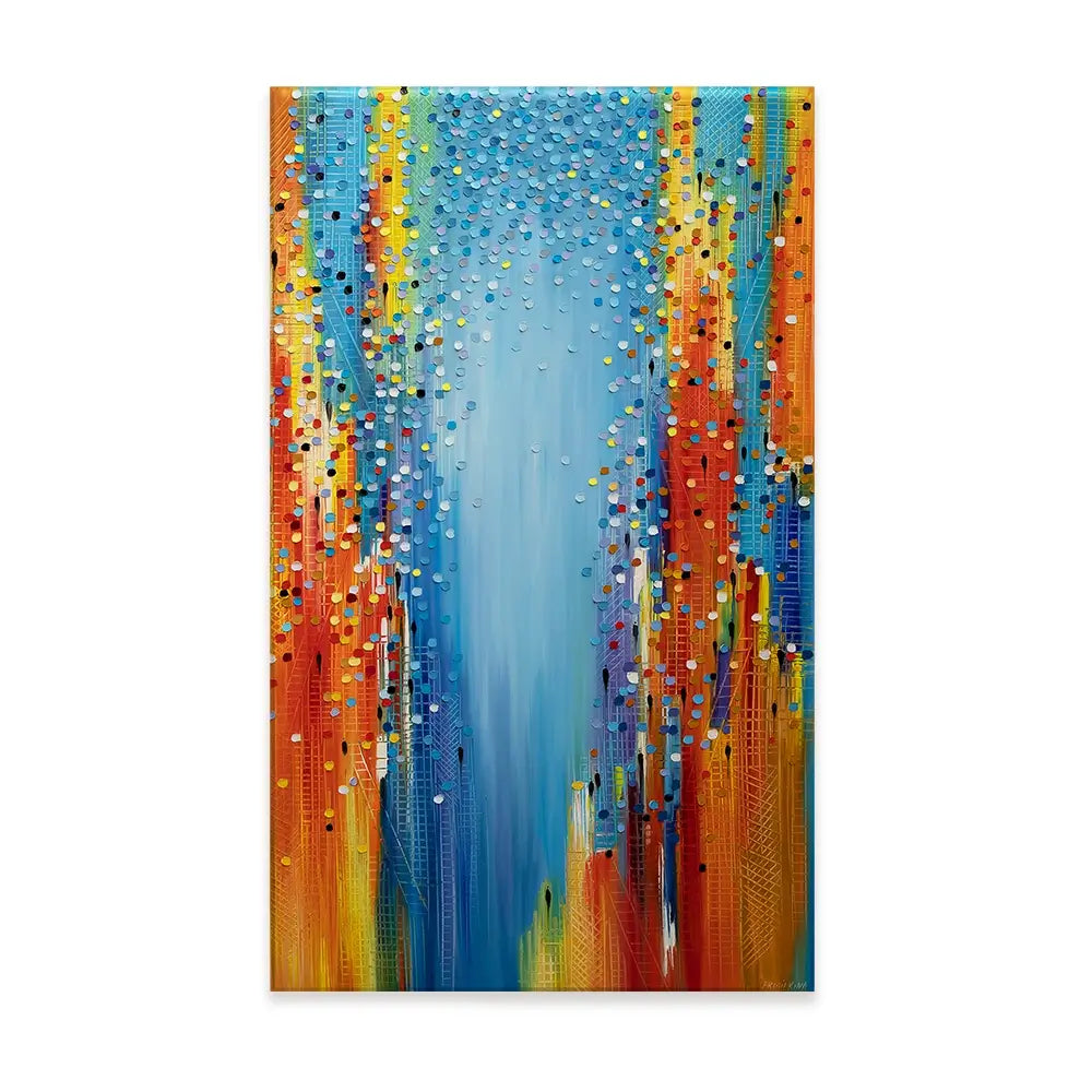 City In Motion Canvas Print City In Motion Canvas Print wall art product Ekaterina Ermilkina