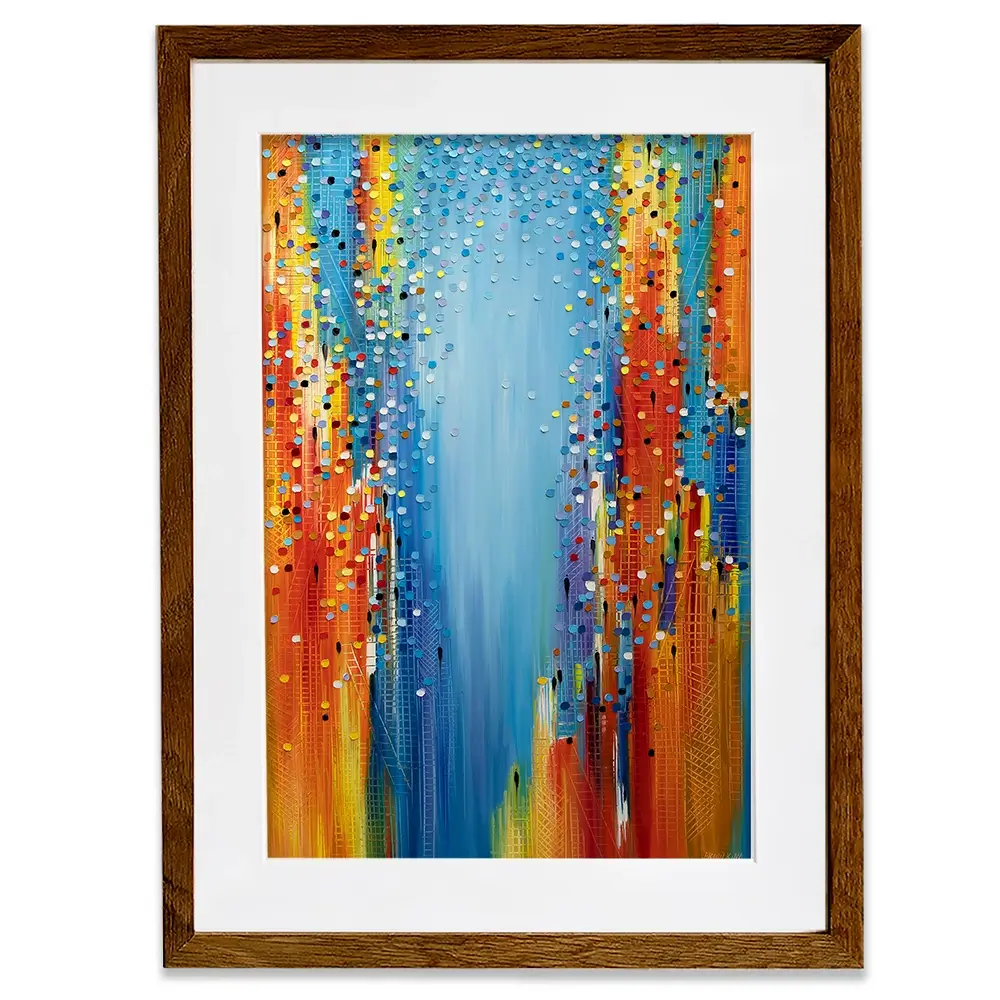 City In Motion Framed Art Print City In Motion Framed Art Print wall art product Ekaterina Ermilkina