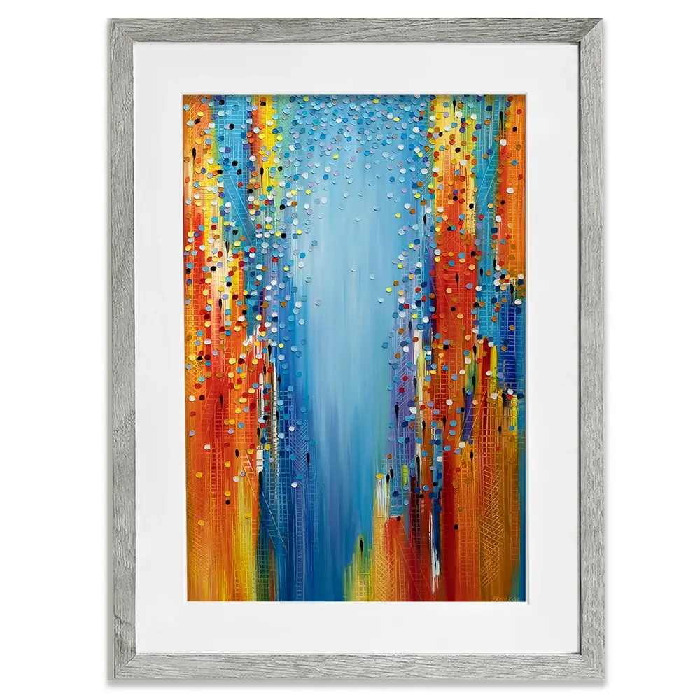 City In Motion Framed Art Print City In Motion Framed Art Print wall art product Ekaterina Ermilkina