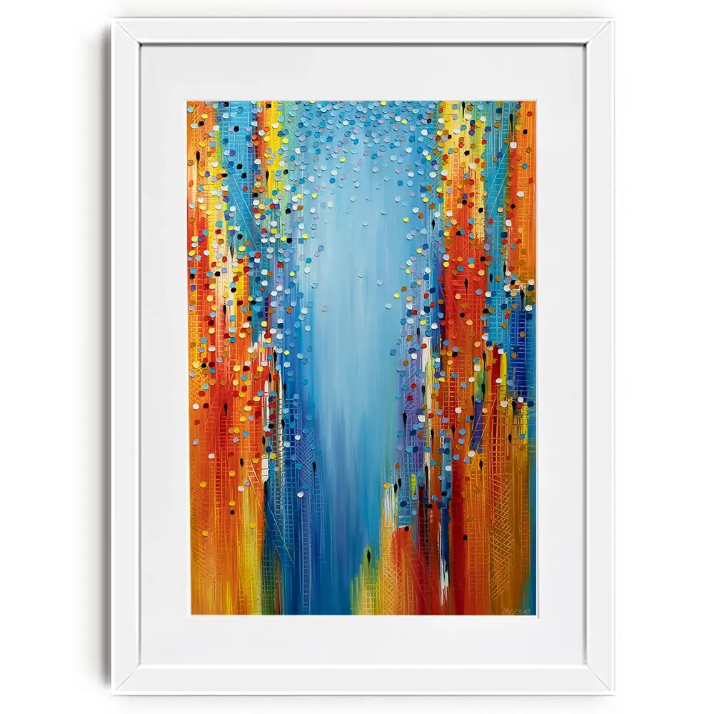 City In Motion Framed Art Print City In Motion Framed Art Print wall art product Ekaterina Ermilkina