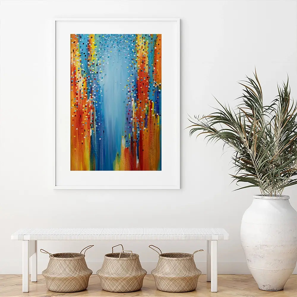City In Motion Framed Art Print City In Motion Framed Art Print wall art product Ekaterina Ermilkina