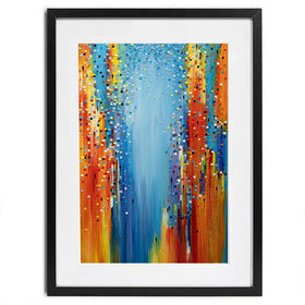 City In Motion Framed Art Print City In Motion Framed Art Print wall art product Ekaterina Ermilkina