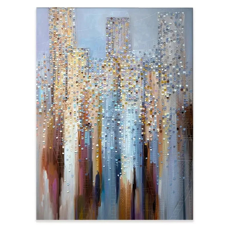 City In The Clouds Canvas Print City In The Clouds Canvas Print wall art product Ekaterina Ermilkina