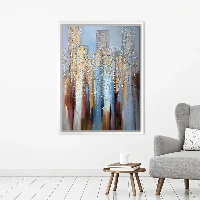 City In The Clouds Canvas Print City In The Clouds Canvas Print wall art product Ekaterina Ermilkina
