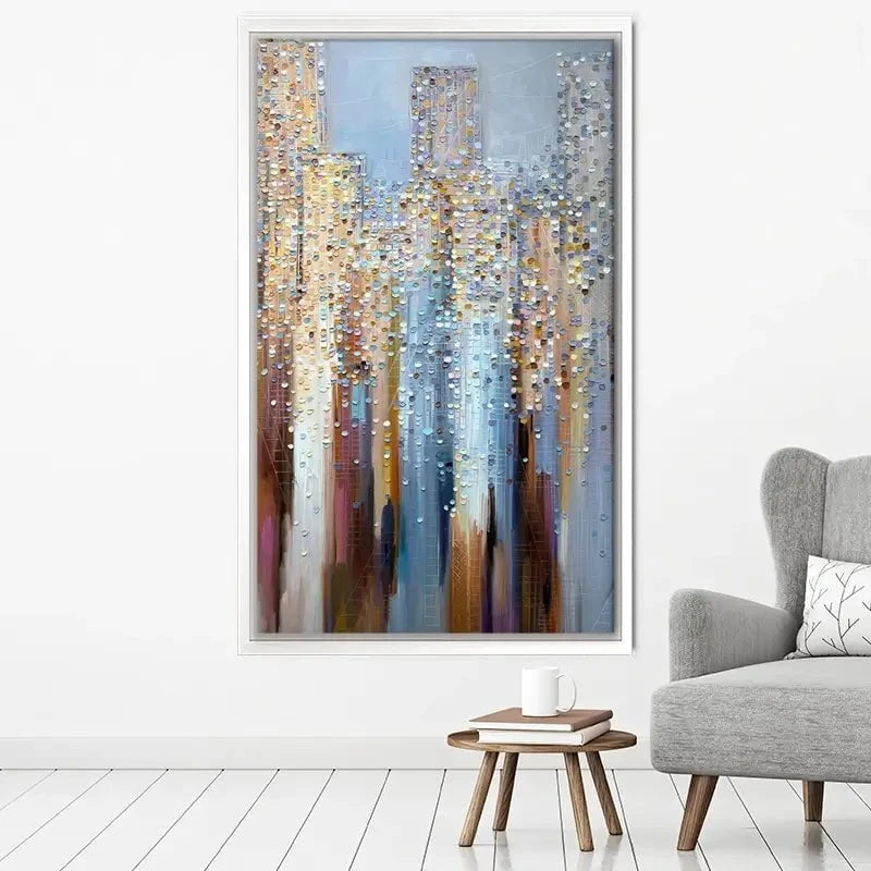 City In The Clouds Canvas Print City In The Clouds Canvas Print wall art product Ekaterina Ermilkina