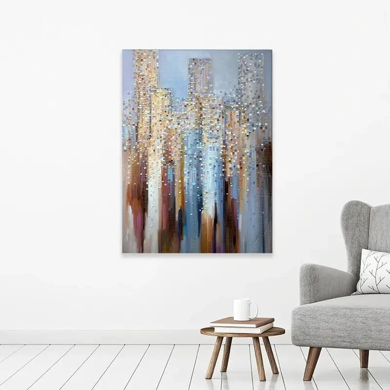 City In The Clouds Canvas Print City In The Clouds Canvas Print wall art product Ekaterina Ermilkina
