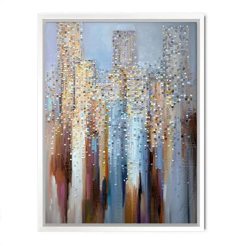 City In The Clouds Canvas Print City In The Clouds Canvas Print wall art product Ekaterina Ermilkina