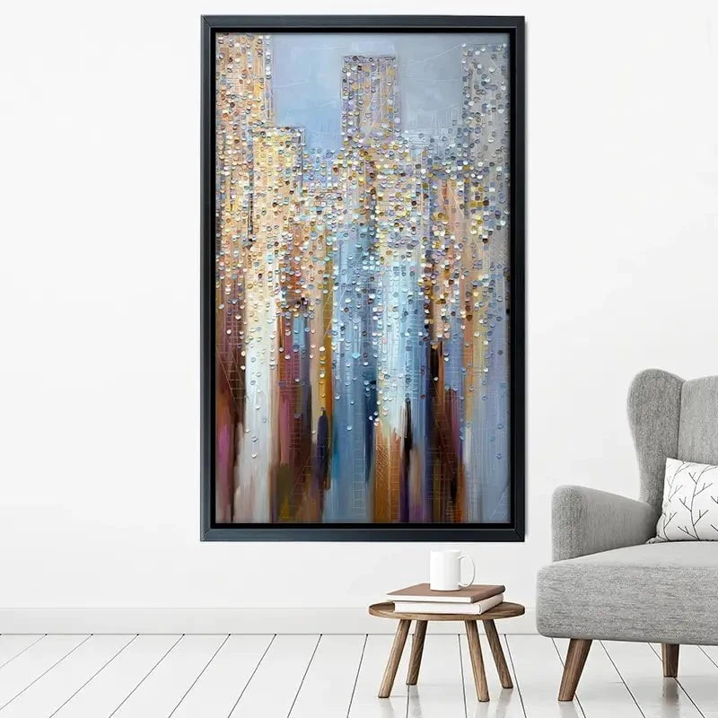 City In The Clouds Canvas Print City In The Clouds Canvas Print wall art product Ekaterina Ermilkina
