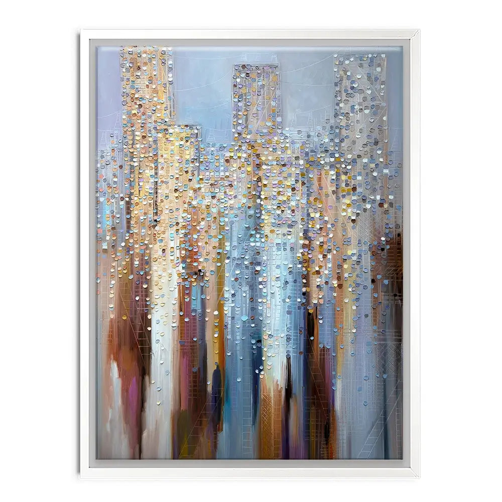 City In The Clouds Canvas Print City In The Clouds Canvas Print wall art product Ekaterina Ermilkina