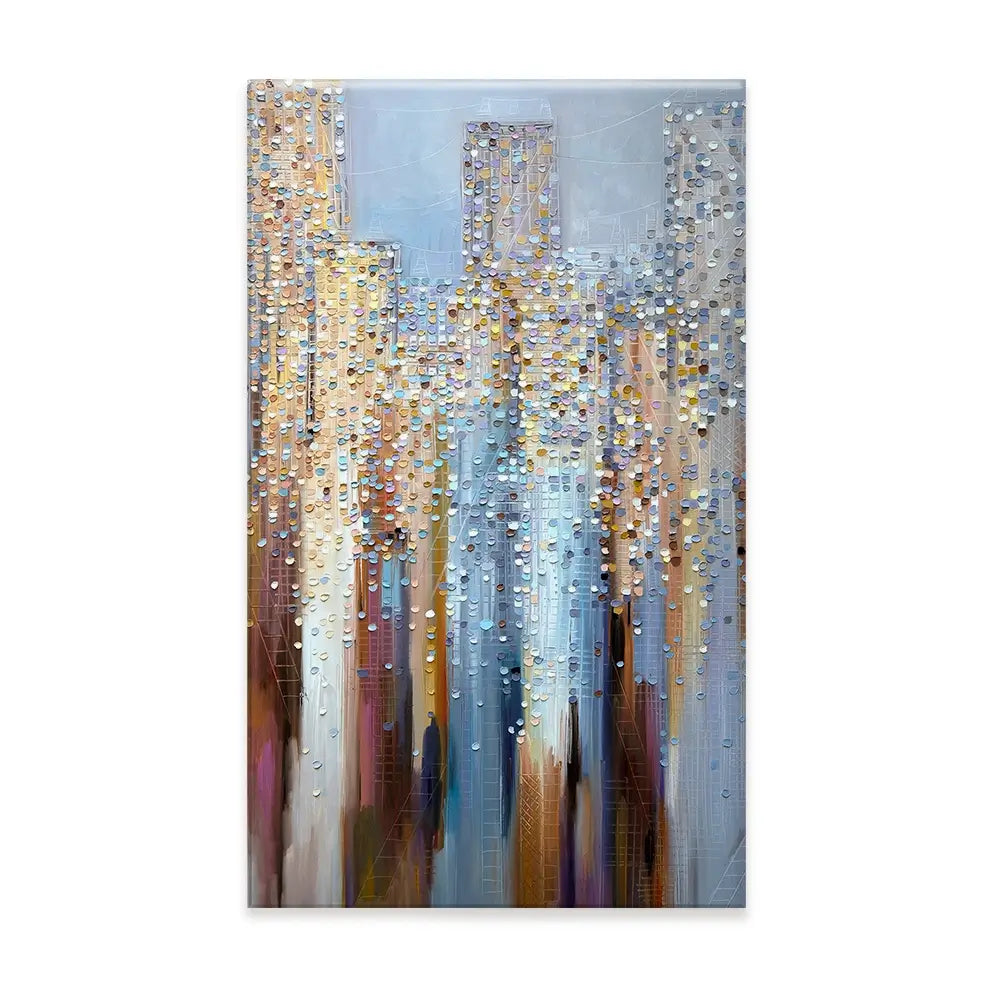 City In The Clouds Canvas Print City In The Clouds Canvas Print wall art product Ekaterina Ermilkina