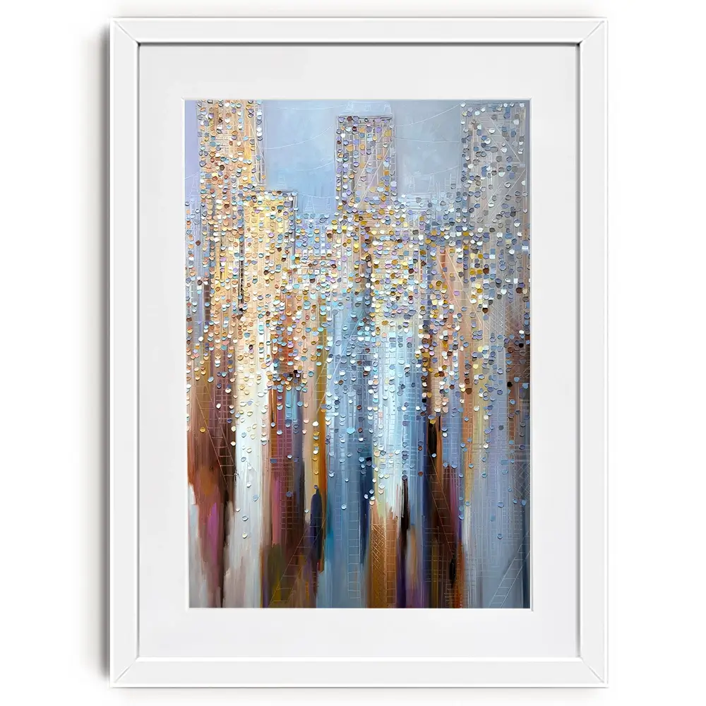 City In The Clouds Framed Art Print City In The Clouds Framed Art Print wall art product Ekaterina Ermilkina