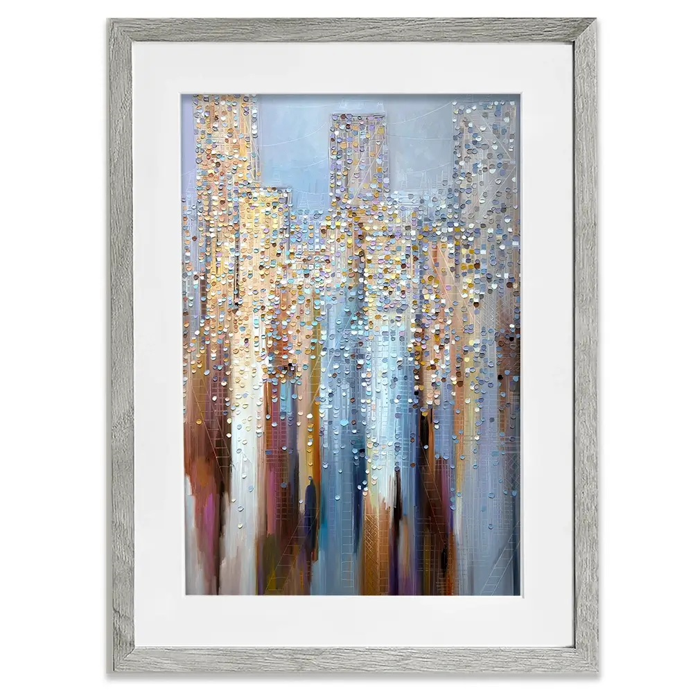 City In The Clouds Framed Art Print City In The Clouds Framed Art Print wall art product Ekaterina Ermilkina