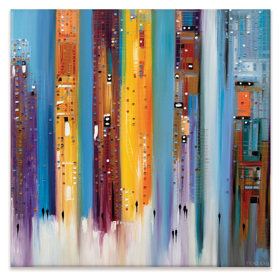 City Inspiration Canvas Print wall art product Ekaterina Ermilkina / Independent