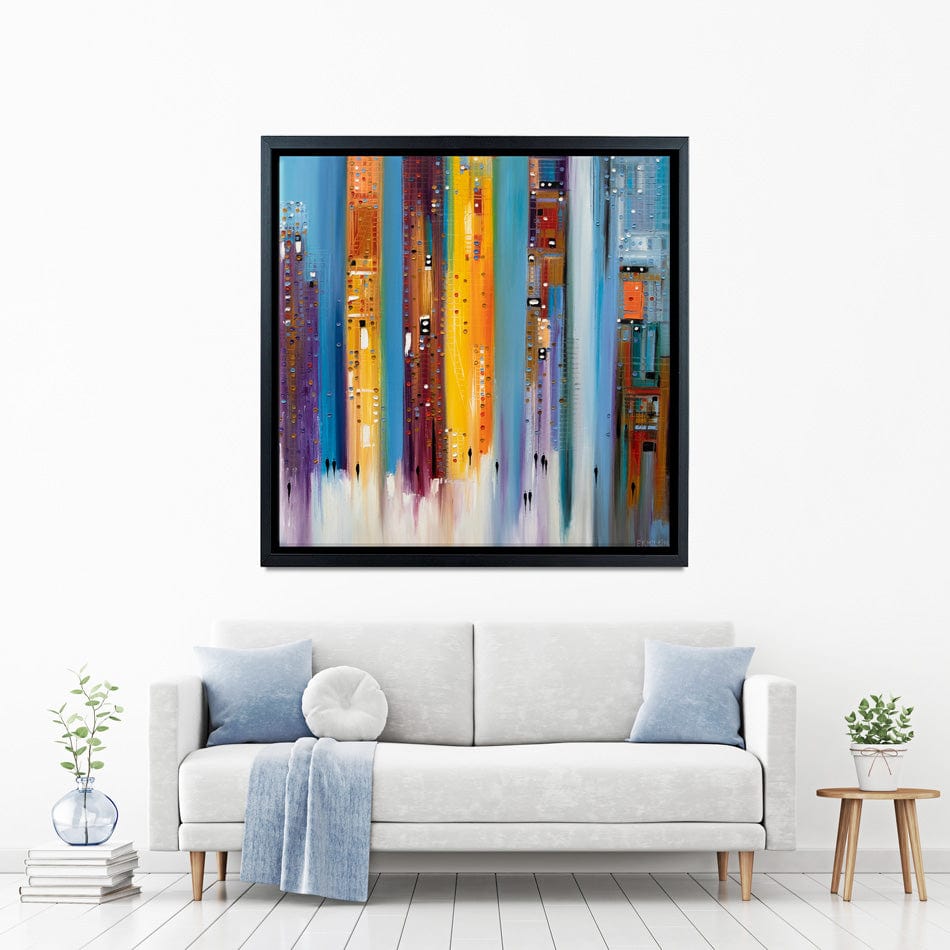 City Inspiration Canvas Print wall art product Ekaterina Ermilkina / Independent